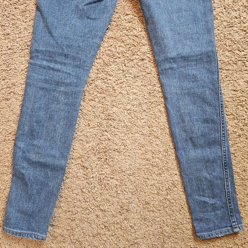 Madewell Jeans Womens 25 10" High Rise Skinny Ankle Button Fly Med Wash Preppy - Picture 7 of 11